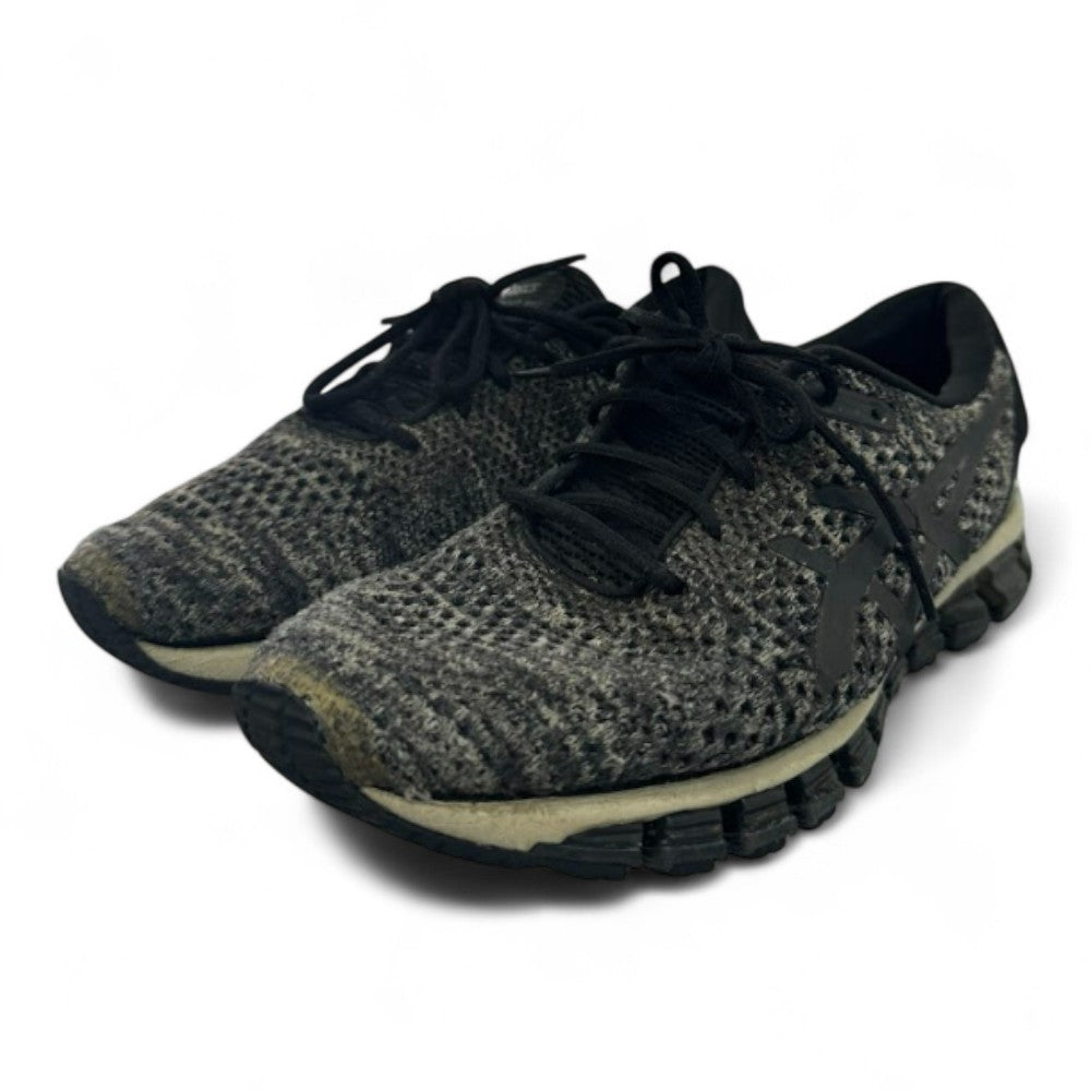 Used GEL-Quantum 360 Knit 2 Black Grey US Men's 8.5 - Women's 10