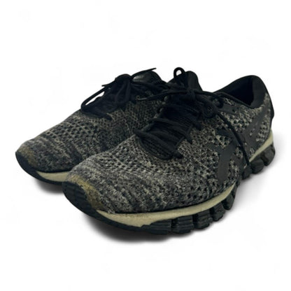 Used GEL-Quantum 360 Knit 2 Black Grey US Men's 8.5 - Women's 10