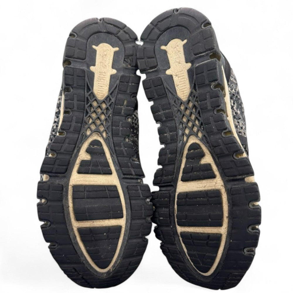 Used GEL-Quantum 360 Knit 2 Black Grey US Men's 8.5 - Women's 10