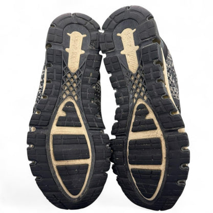 Used GEL-Quantum 360 Knit 2 Black Grey US Men's 8.5 - Women's 10