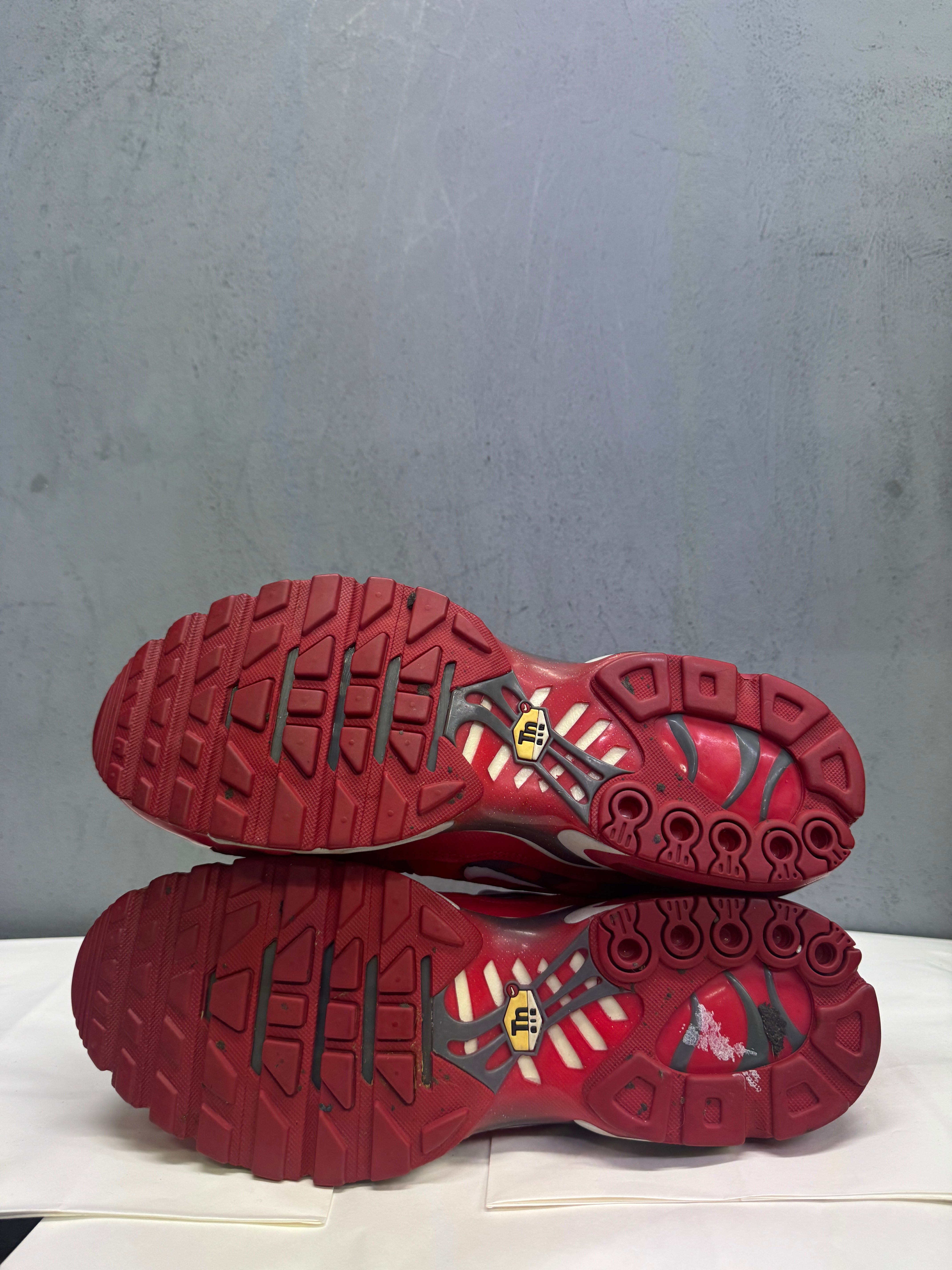 Used Nike Air Max Plus TN 'Red Pure Platinum'