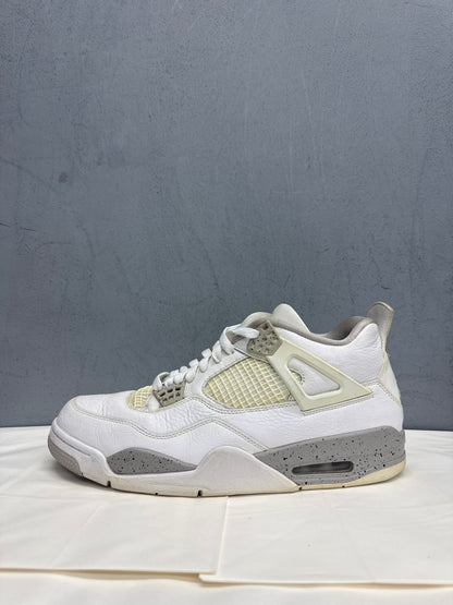 Used Air Jordan 4 Retro White Oreo Multiple Sizes