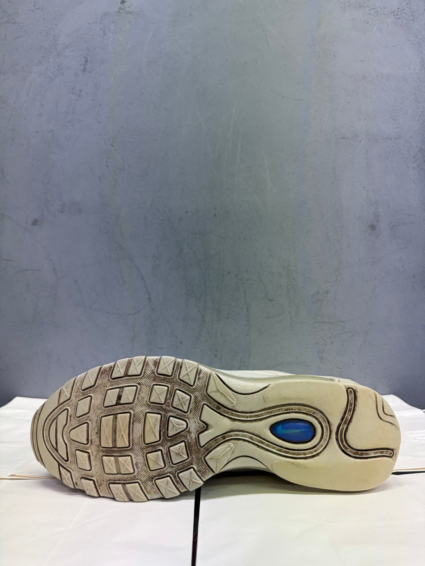 Used Air Max 97 Just Do It Pack White US Men's 12 - Women's 13.5