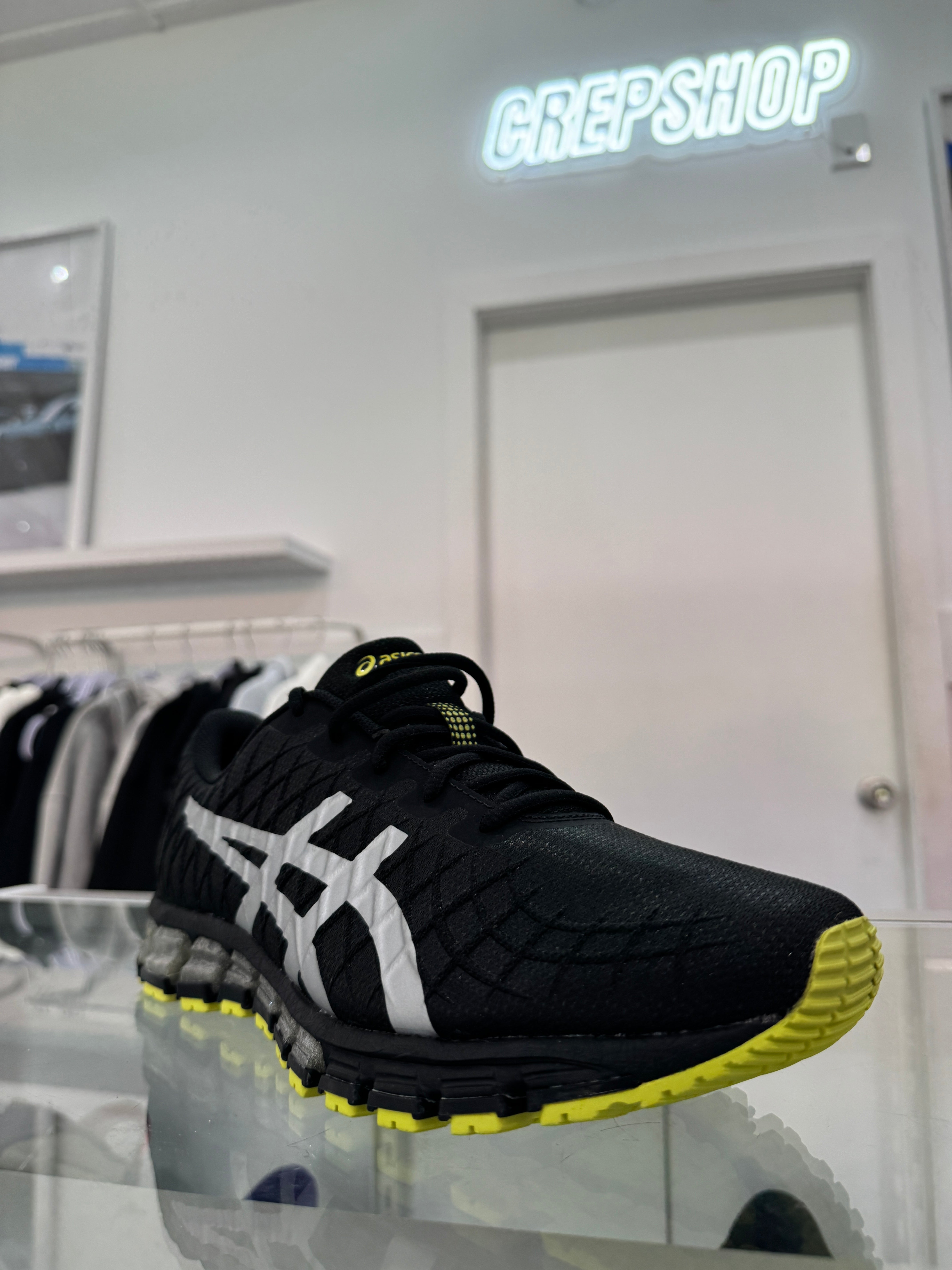 Used ASICS Gel-Quantum 180 4 Black Pure Silver