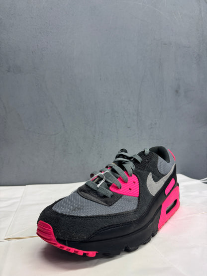 Used Air Max 90 Black pink US Men's 11 - Women's 12.5