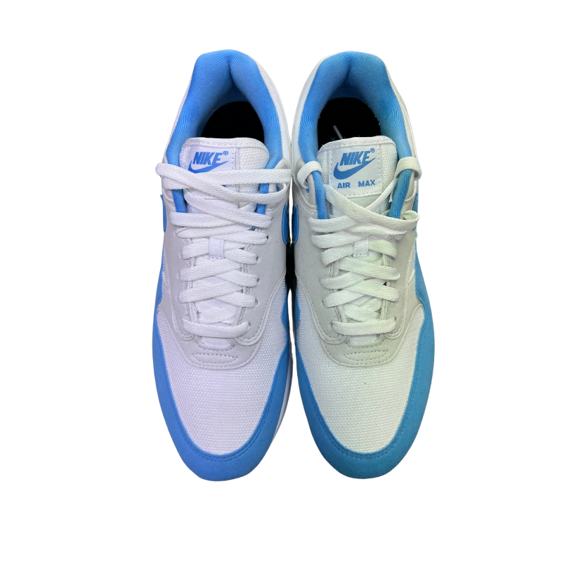 Used Air Max 1  White University Blue Multiple Sizes