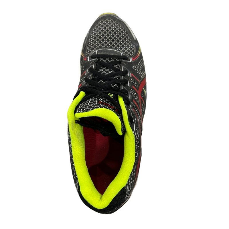 Used ASICS Gel-Kayano 19 'Black/Red/Green' 45787