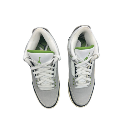 Used Jordan 3 Retro Chlorophyll US Men's 7 - Women's 8.5