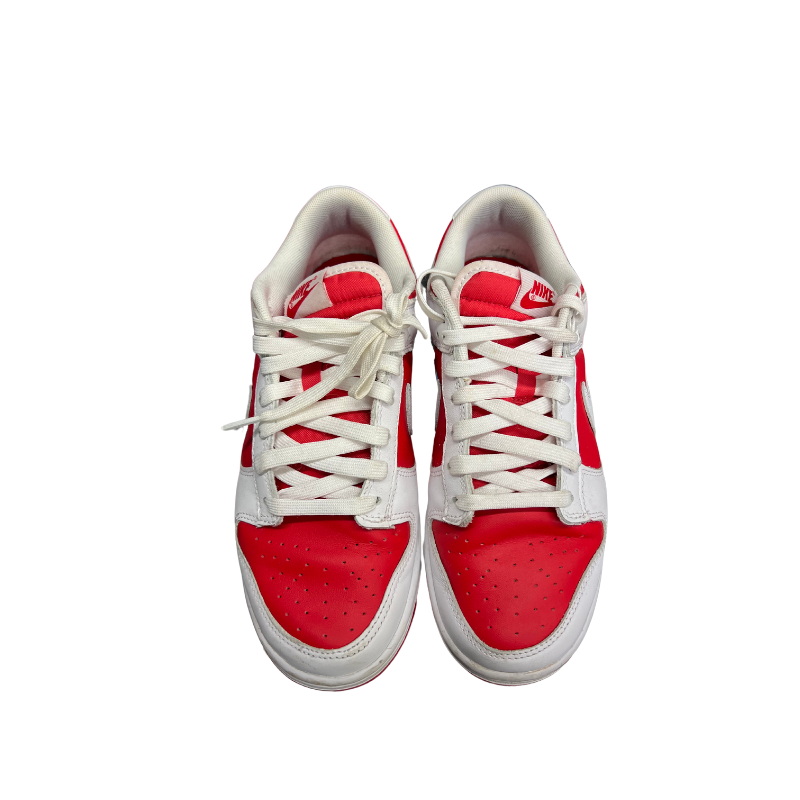 Used  Dunk Low Retro University Red White Men's 7- Women's 8.5