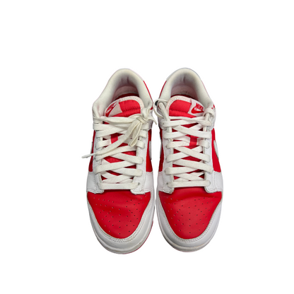 Used  Dunk Low Retro University Red White Men's 7- Women's 8.5