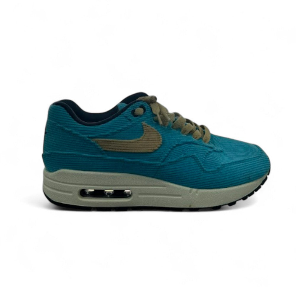 Used Air Max 1 Premium Baltic Blue Corduroy US Men's 7 - Women's 8.5