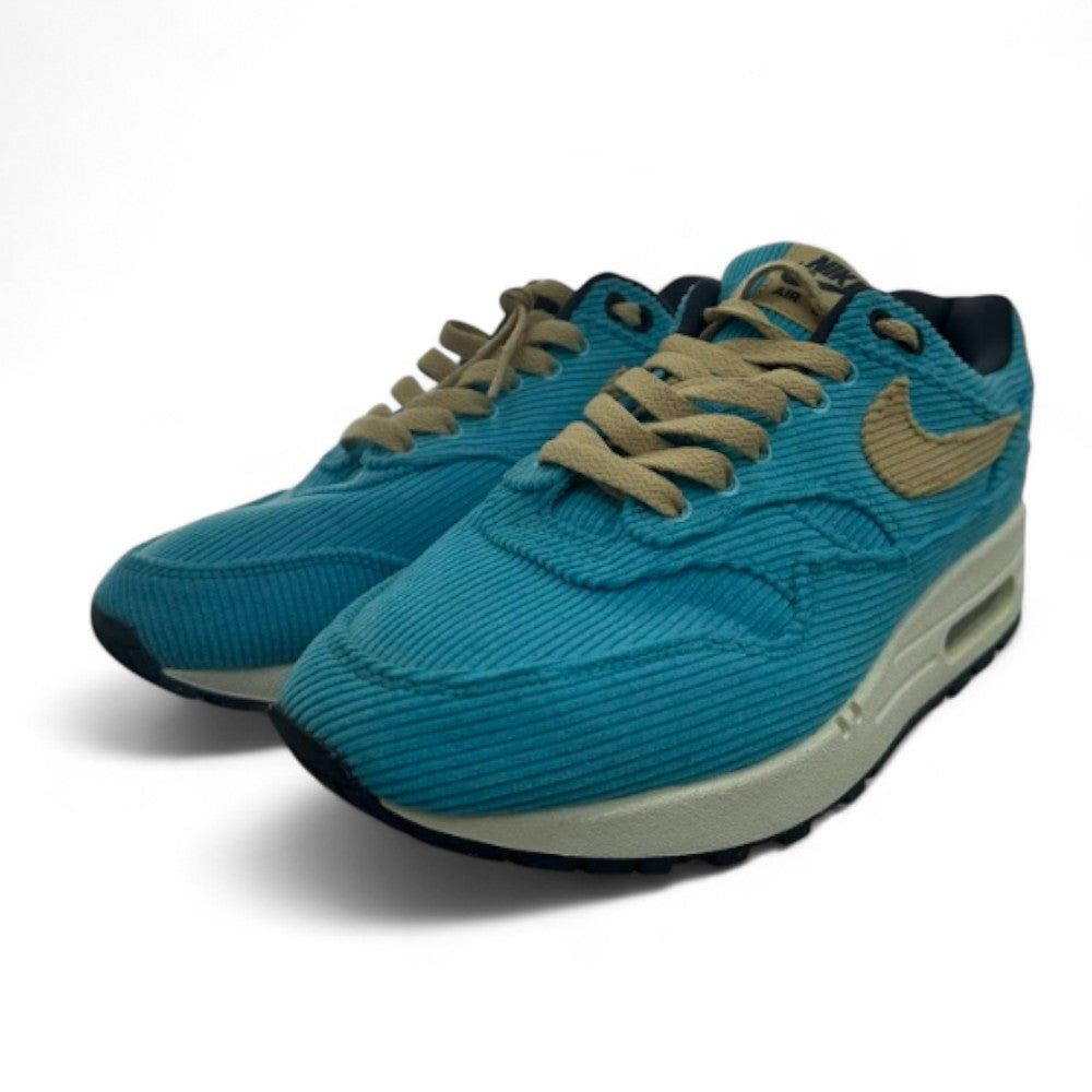 Used Air Max 1 Premium Baltic Blue Corduroy US Men's 7 - Women's 8.5