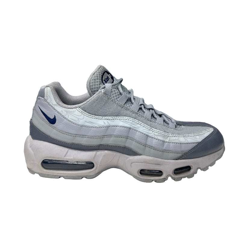 Used Air Max 95 Grey Midnight Navy Mens