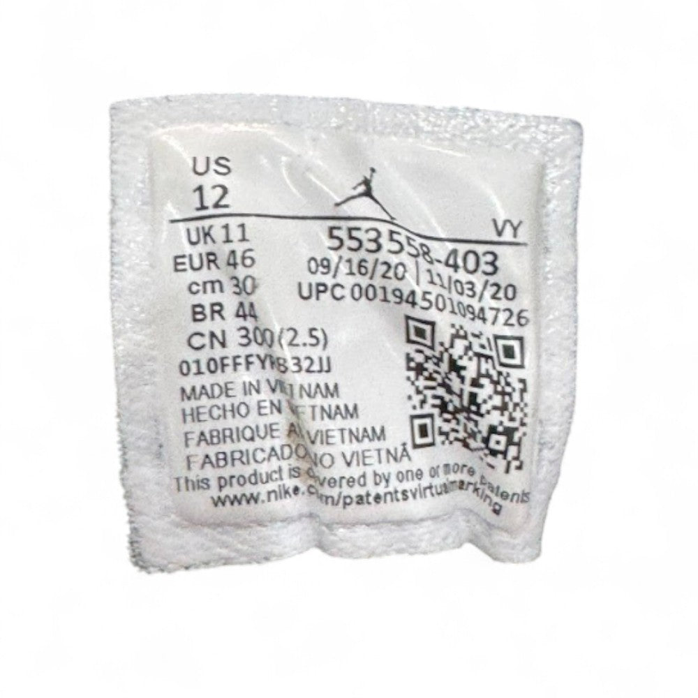 Used Jordan 1 Low University Blue Black Mens US Men's 12 - Women's 13.5