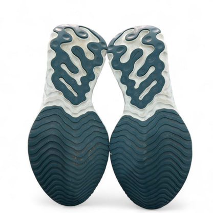 Used React Phantom Run Flyknit 2 White Green US Men's 11 - Women's 12.5