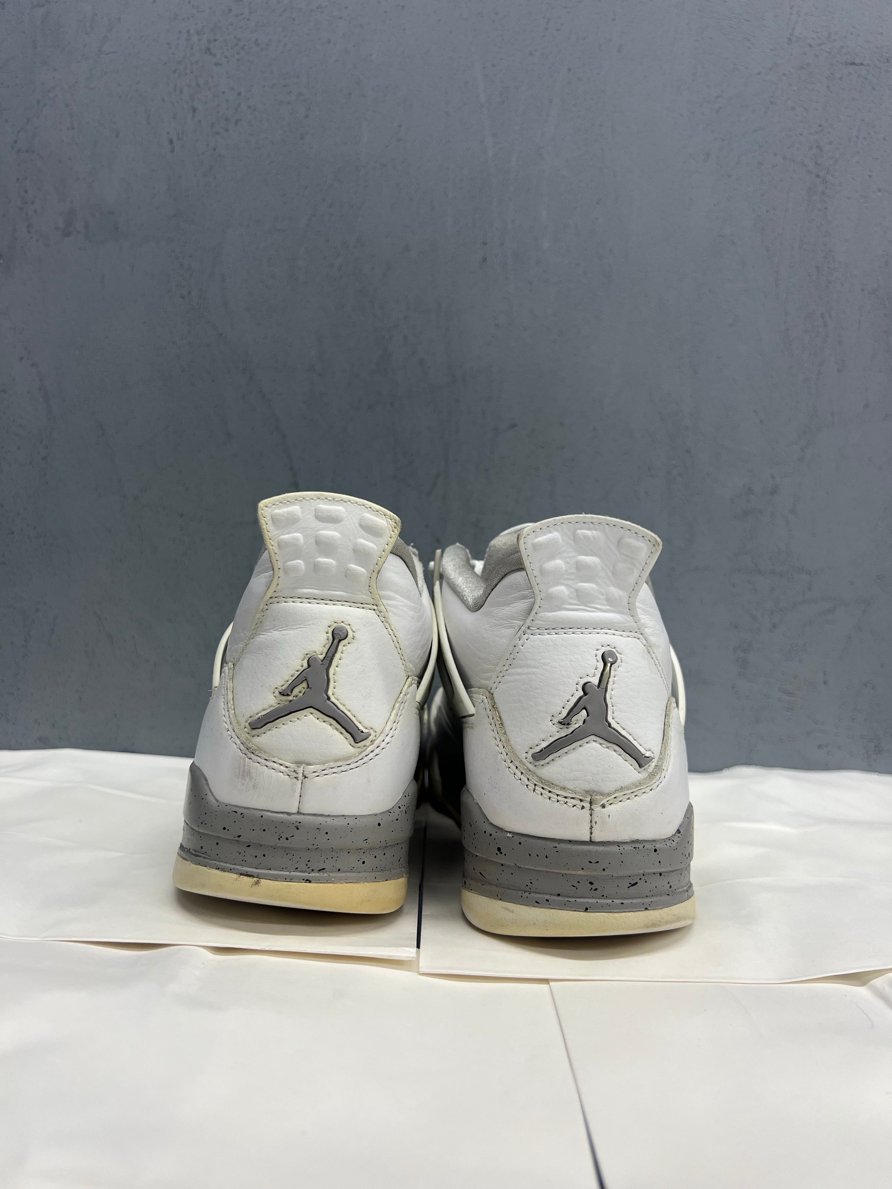Used Air Jordan 4 Retro White Oreo