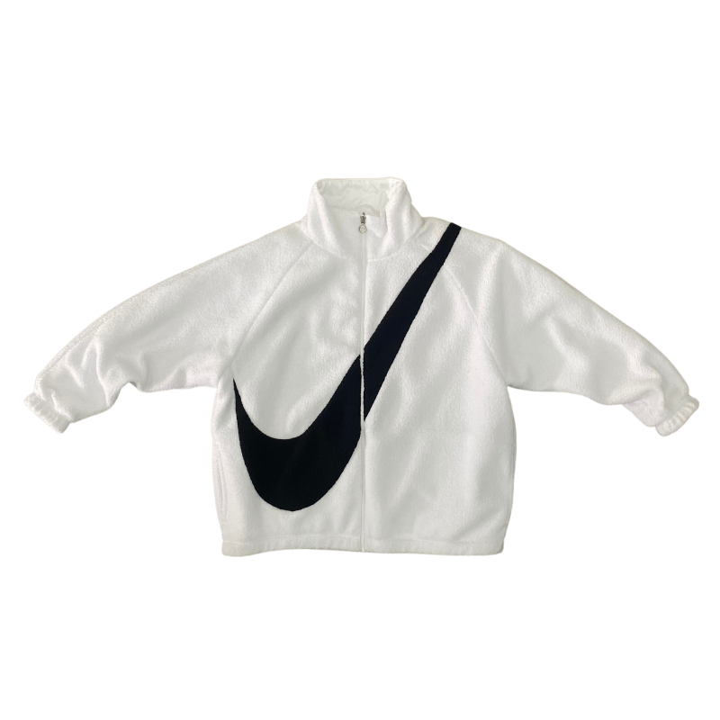 Nike Women's Swoosh Jacket  'White/Black' (Reversible)
