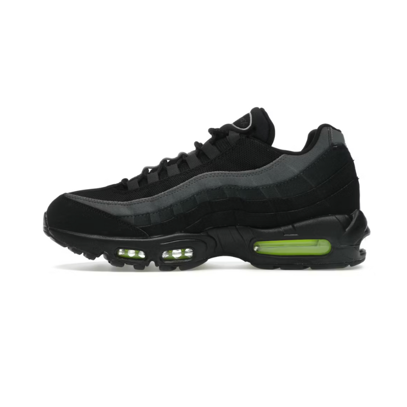 Nike Air Max 95 Retro Logo Black Grey Volt