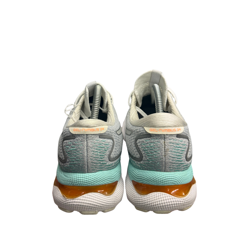 Gel Nimbus 24 'White Pure Silver'