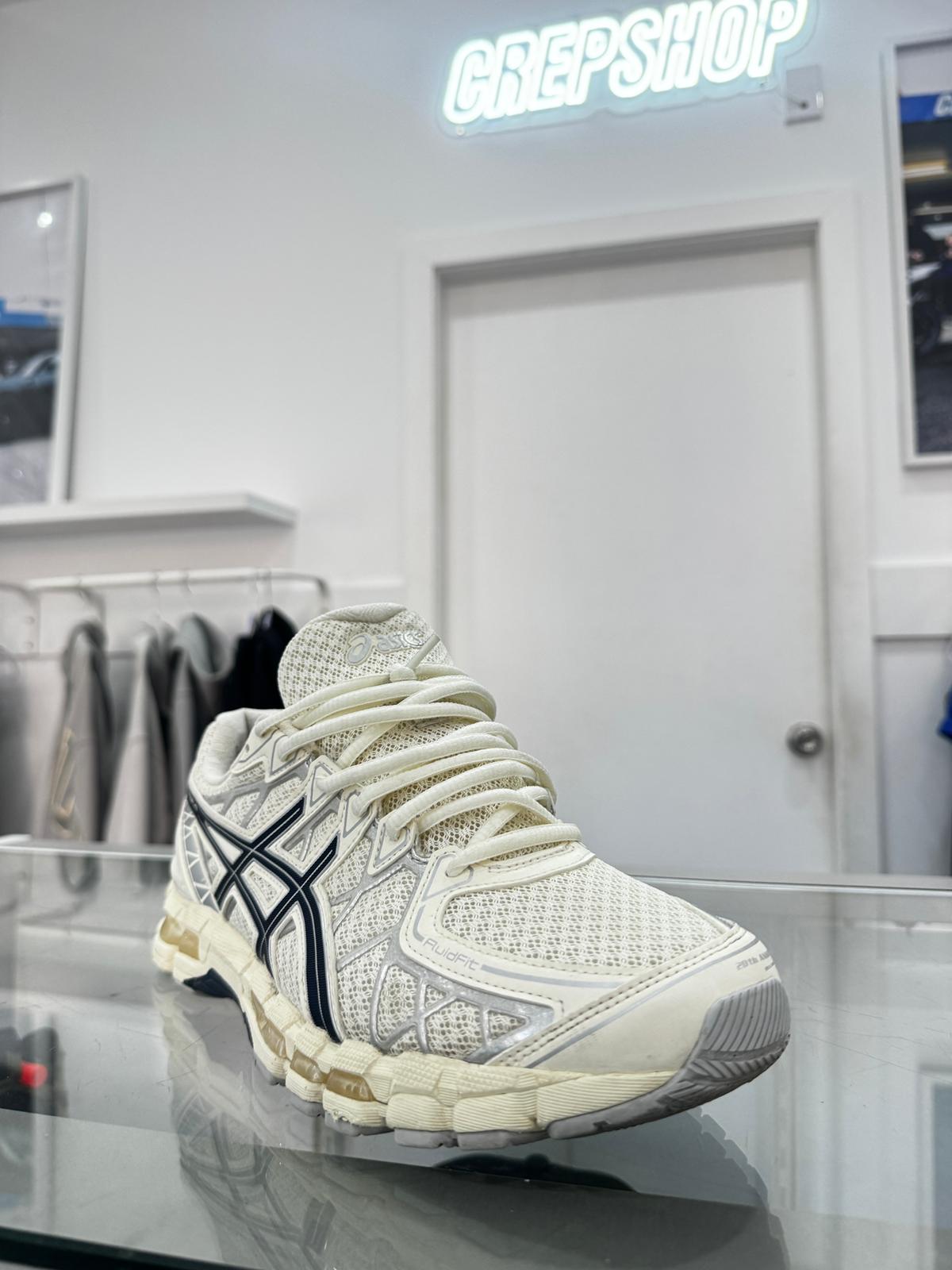 Used ASICS-GEL Kayano 20 Cream Independence Blue