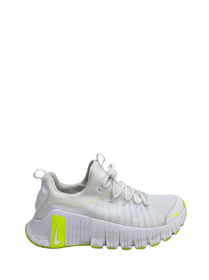 Used Free Metcon 6 White Volt US Men's 10.5 - Women's 12