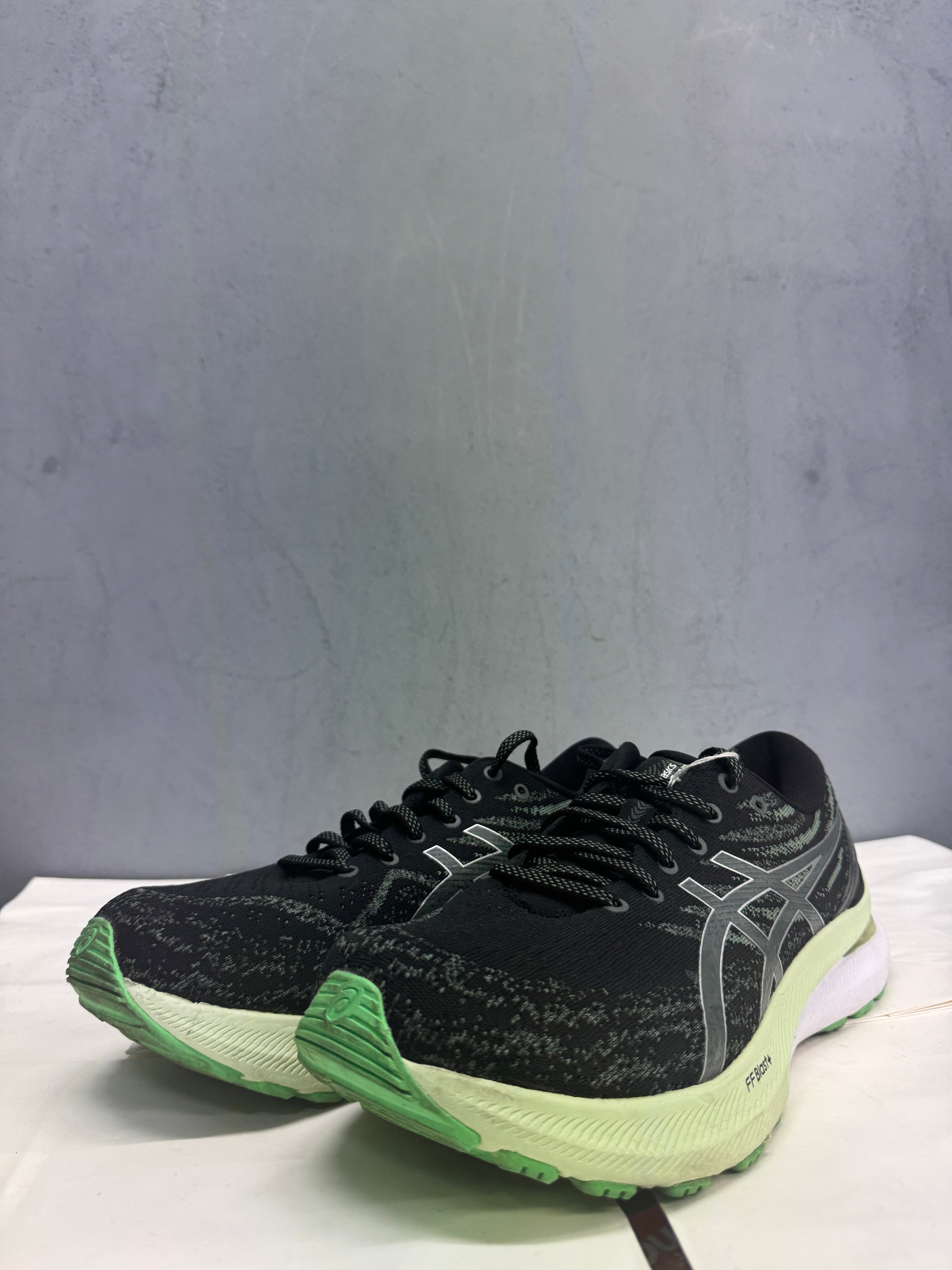 Used GEL-Kayano 29 Black Green Women's