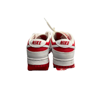 Used  Dunk Low Retro University Red White Men's 7- Women's 8.5