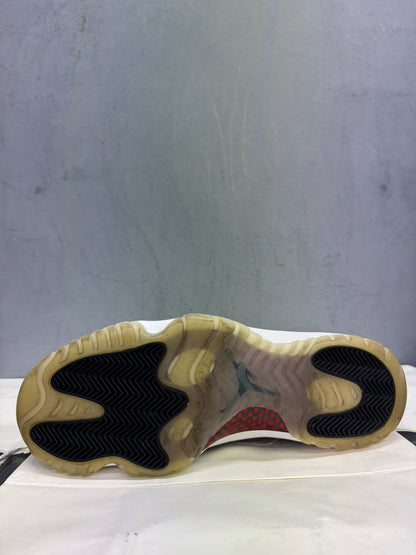 Used Jordan 11 Gym Red 72-10 US Men's 11 - Women's 12.5