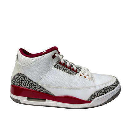 Used Air Jordan 3 Retro Cardinal Red Multiple Sizes