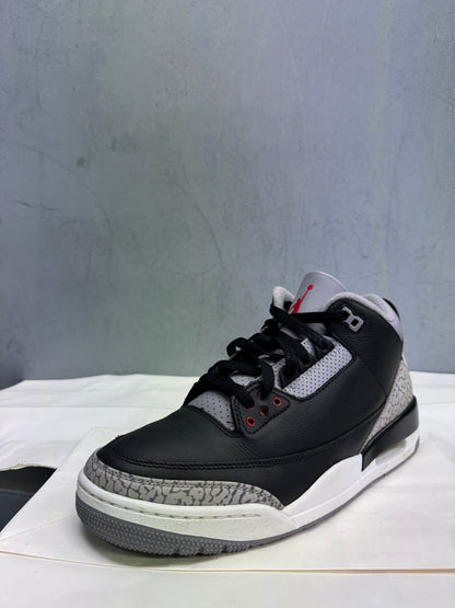 Used Air Jordan 3 Retro OG Black Cement 2024 Multiple Sizes