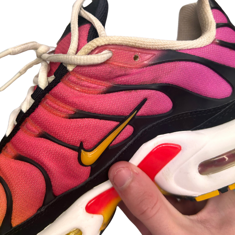 Used Nike Air Max Plus TN 'OG Gold Raspberry Red'