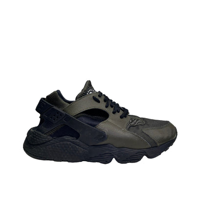 Used Air Hurachie Khaki Black US Men's 12 - Women's 13.5