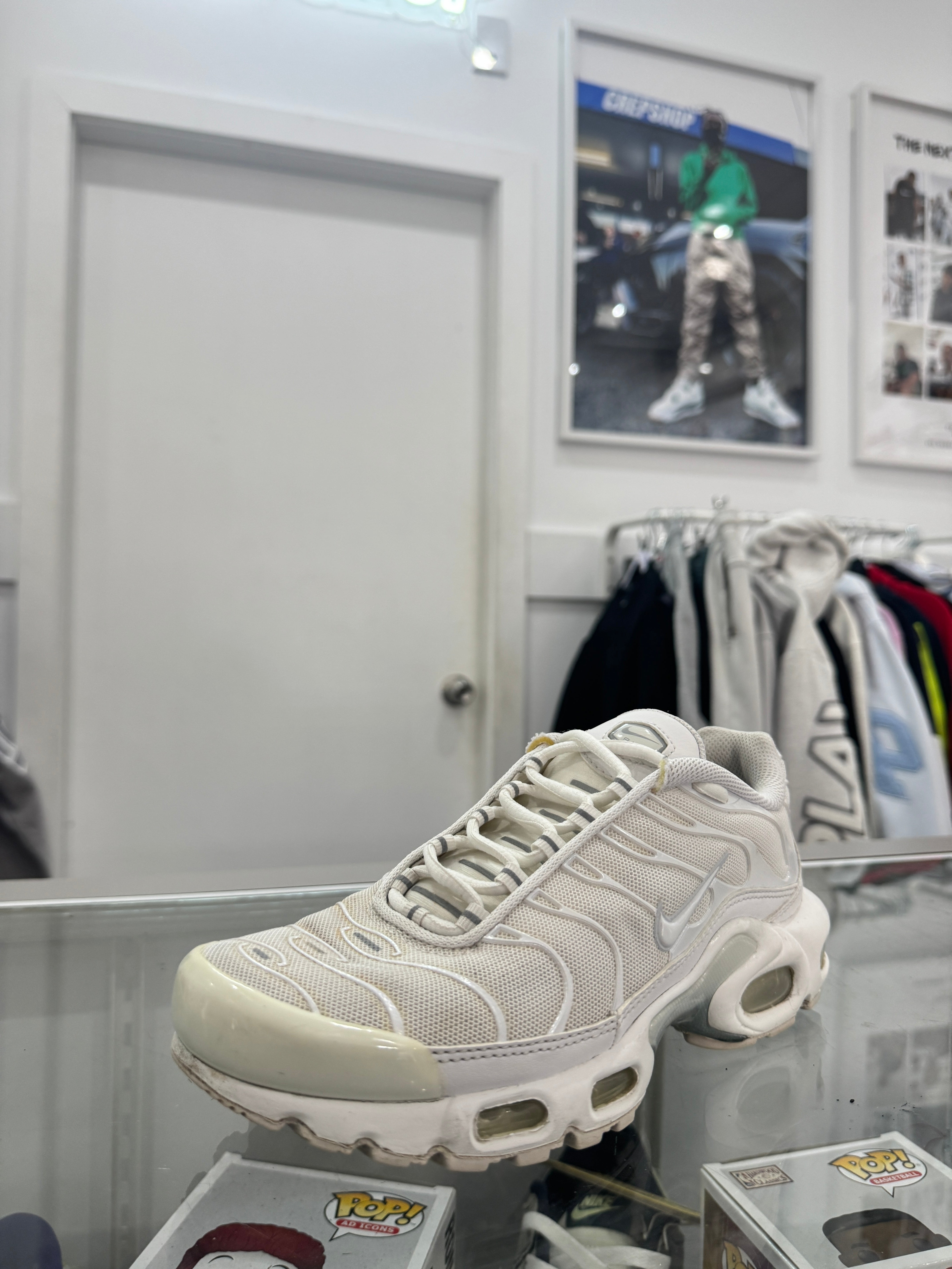 Used Nike Air Max Plus TN 'Triple White'
