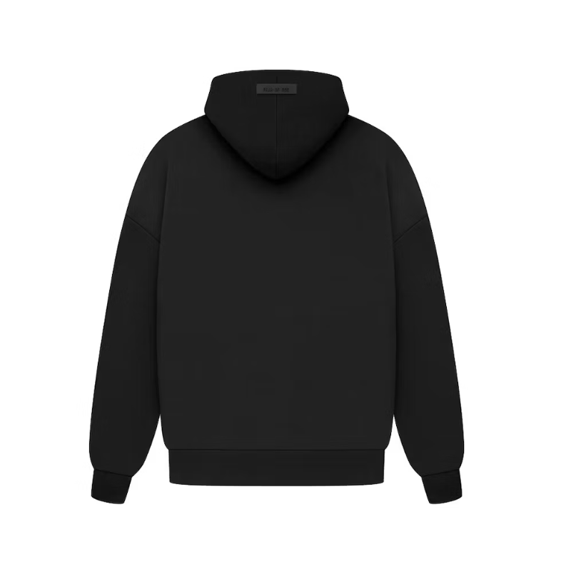Essentials Hoodie Jet Black