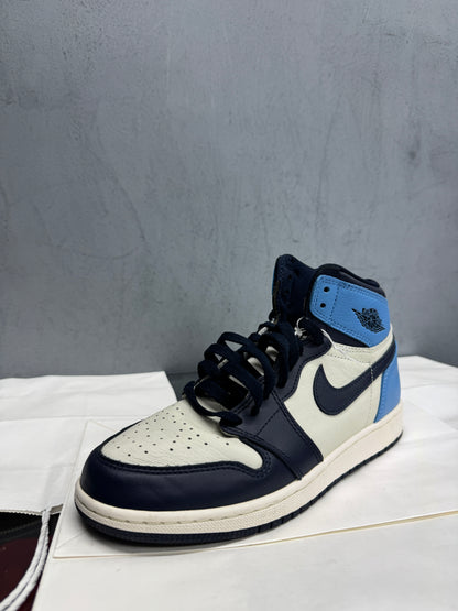 Used Jordan 1 Retro High OG Obsidian GS US 7Y - Women's 8.5