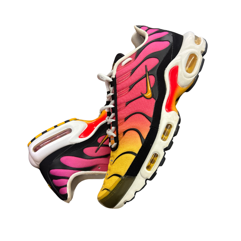 Used Nike Air Max Plus TN 'OG Gold Raspberry Red'
