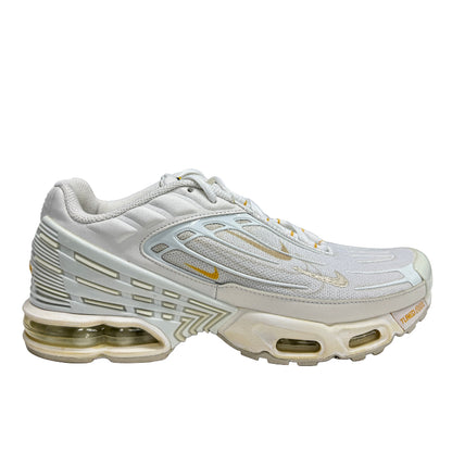 Used TN 3 White Yellow Multi Swoosh US Men's 10 - Women's 11.5