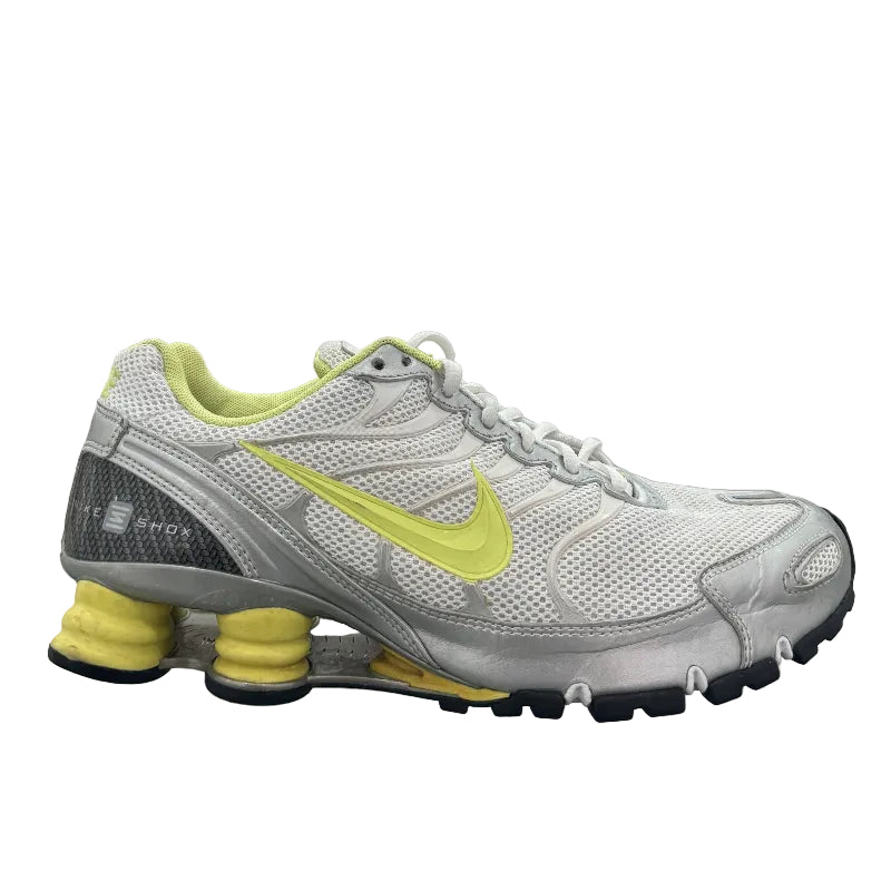 Used Nike Shox Turbo+ 6 Silver Volt