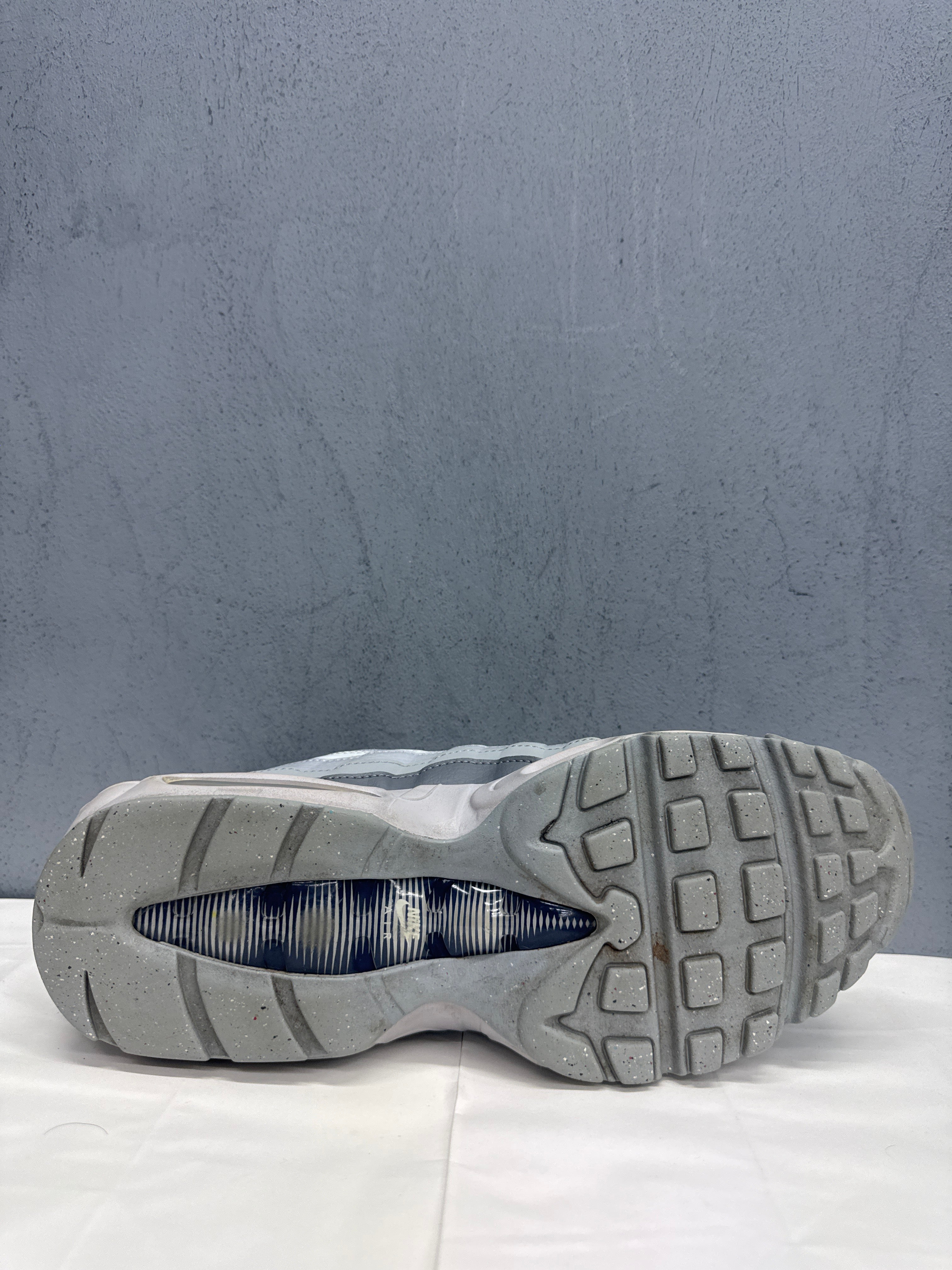 Used Air Max 95 Grey Midnight Navy Mens