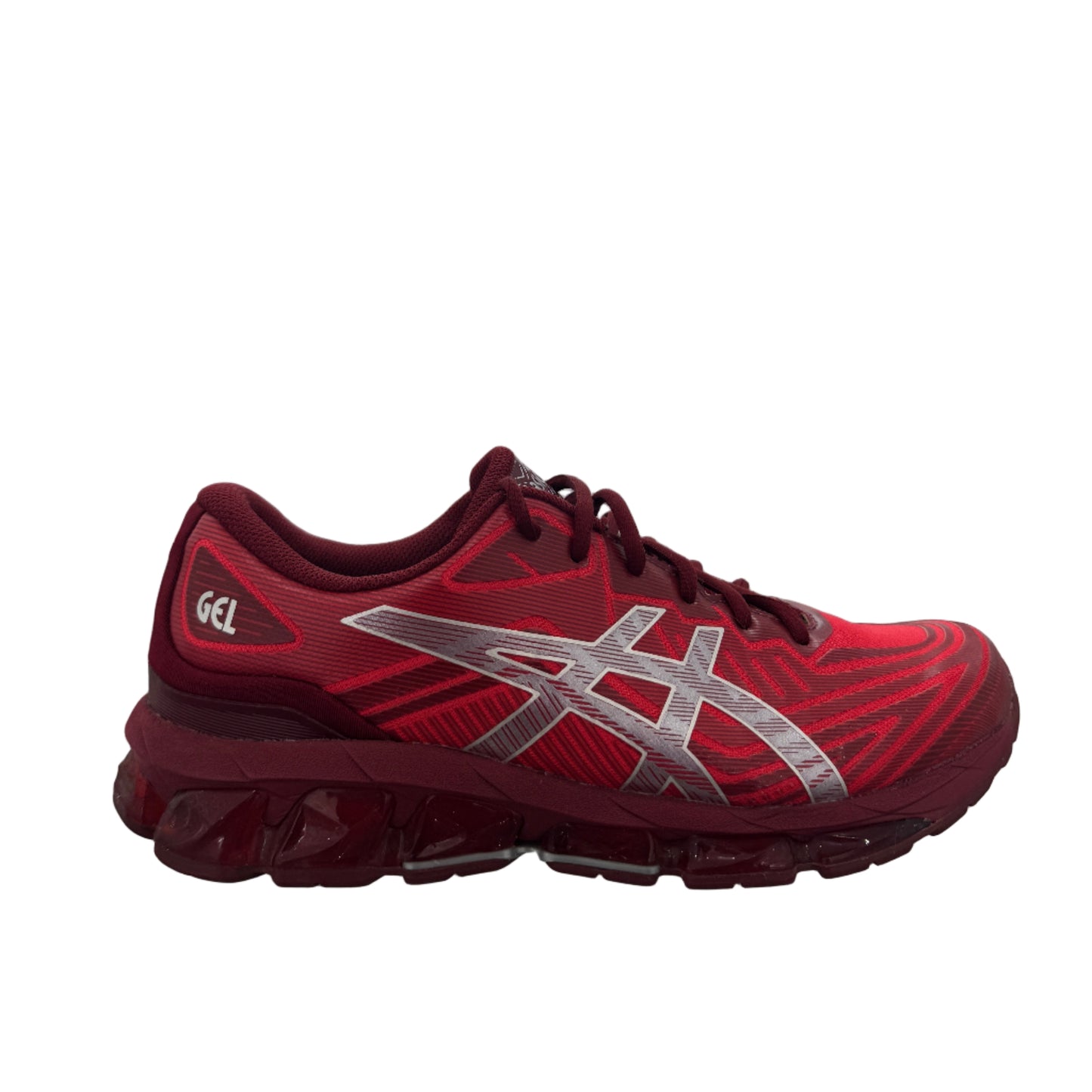 Used ASICS Gel Quantum 360 Red Silver