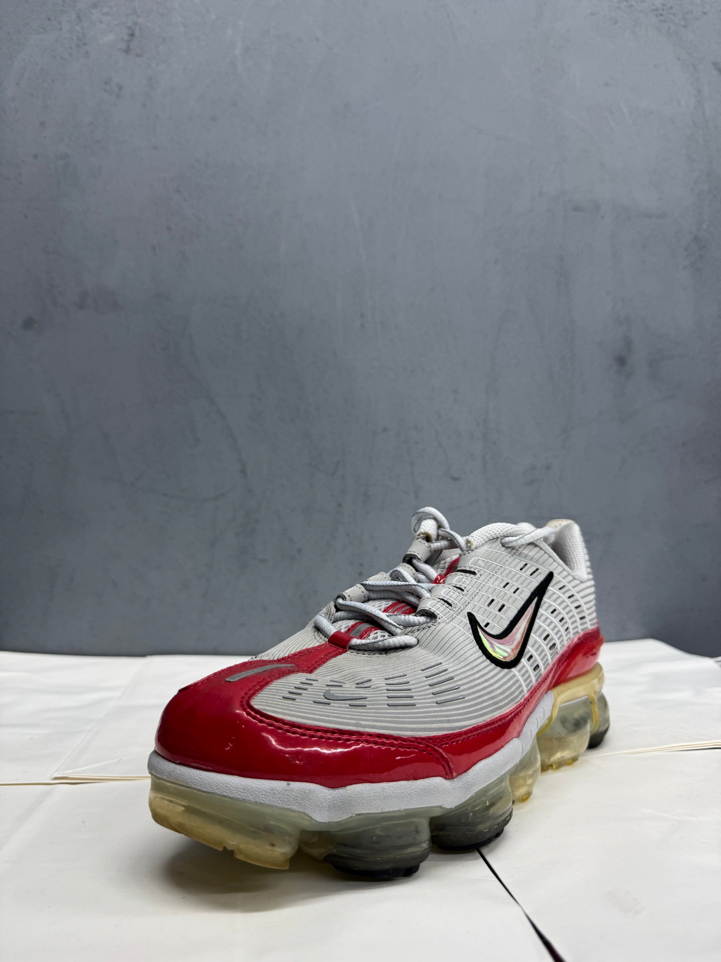 Used Air VaporMax 360 OG Grey Red US Men's 10 - Women's 11.5