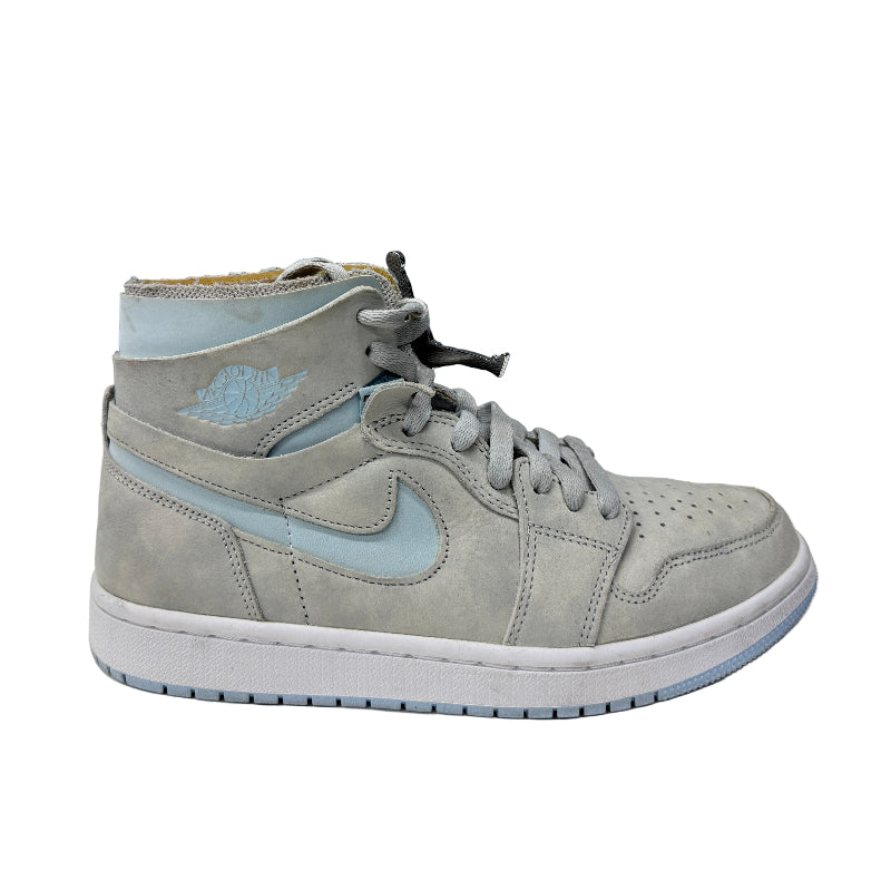 Used Jordan 1 High Zoom Comfort Cool Grey Light Blue 8