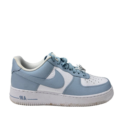 Used Air Force 1 Low 07 Light Armory Blue White US Men's 8.5 - Women's 10