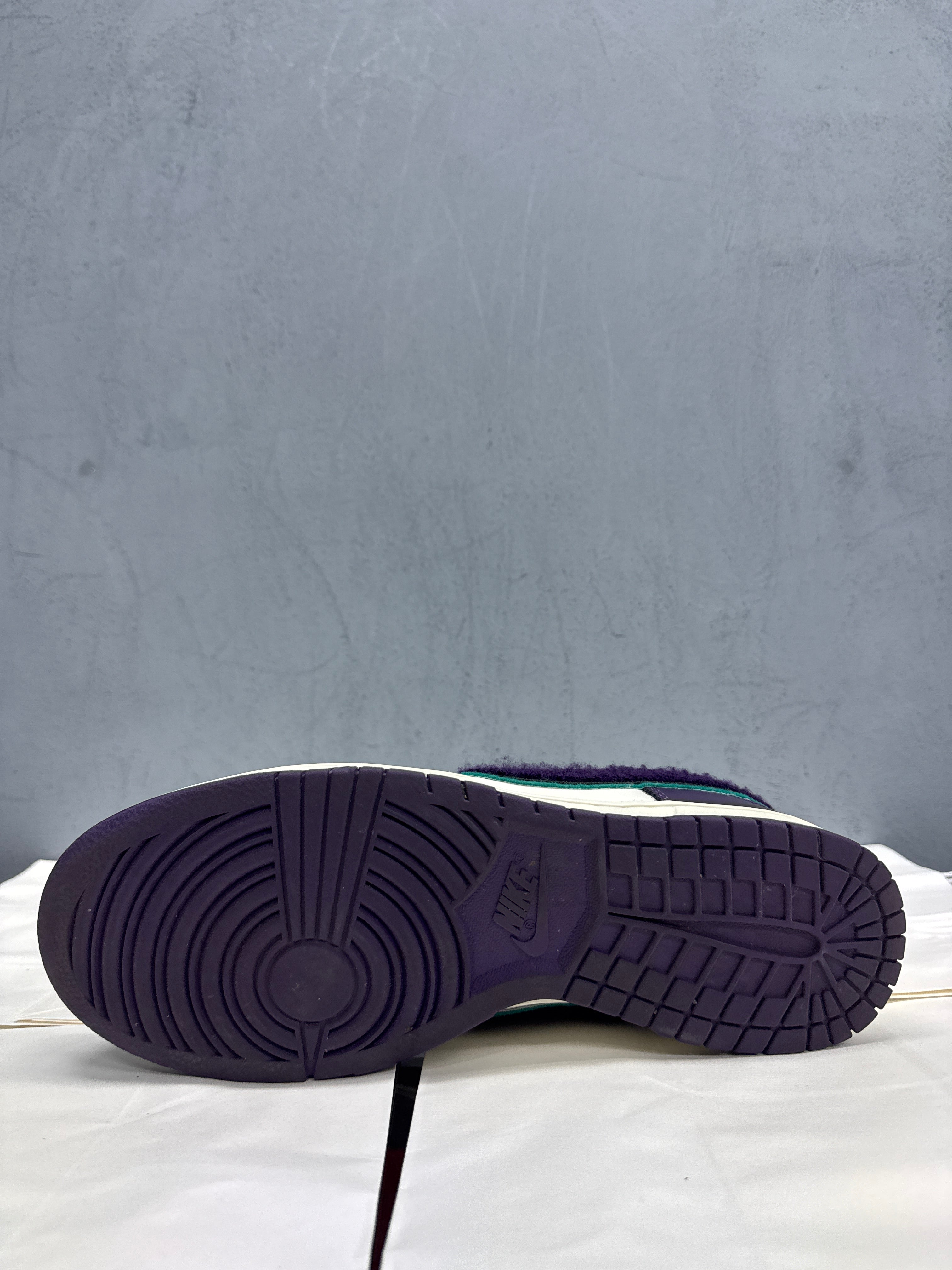Used Dunk Low Chenille Swoosh Grand Purple