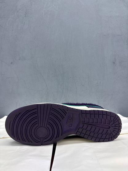 Used Dunk Low Chenille Swoosh Grand Purple US Men's 11 - Women's 12.5