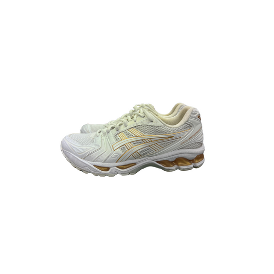 Used GEL-Kayano 14 White Gold Women's US10 10