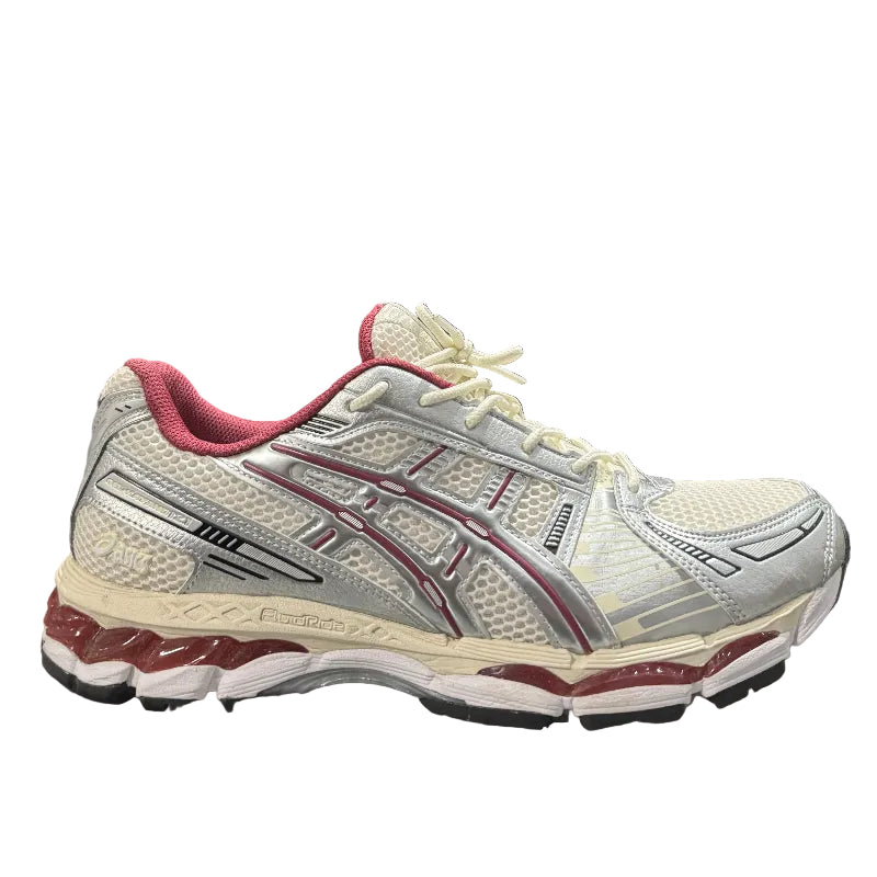 Used ASICS GEL-Kayano 12.1 Cream Burgundy