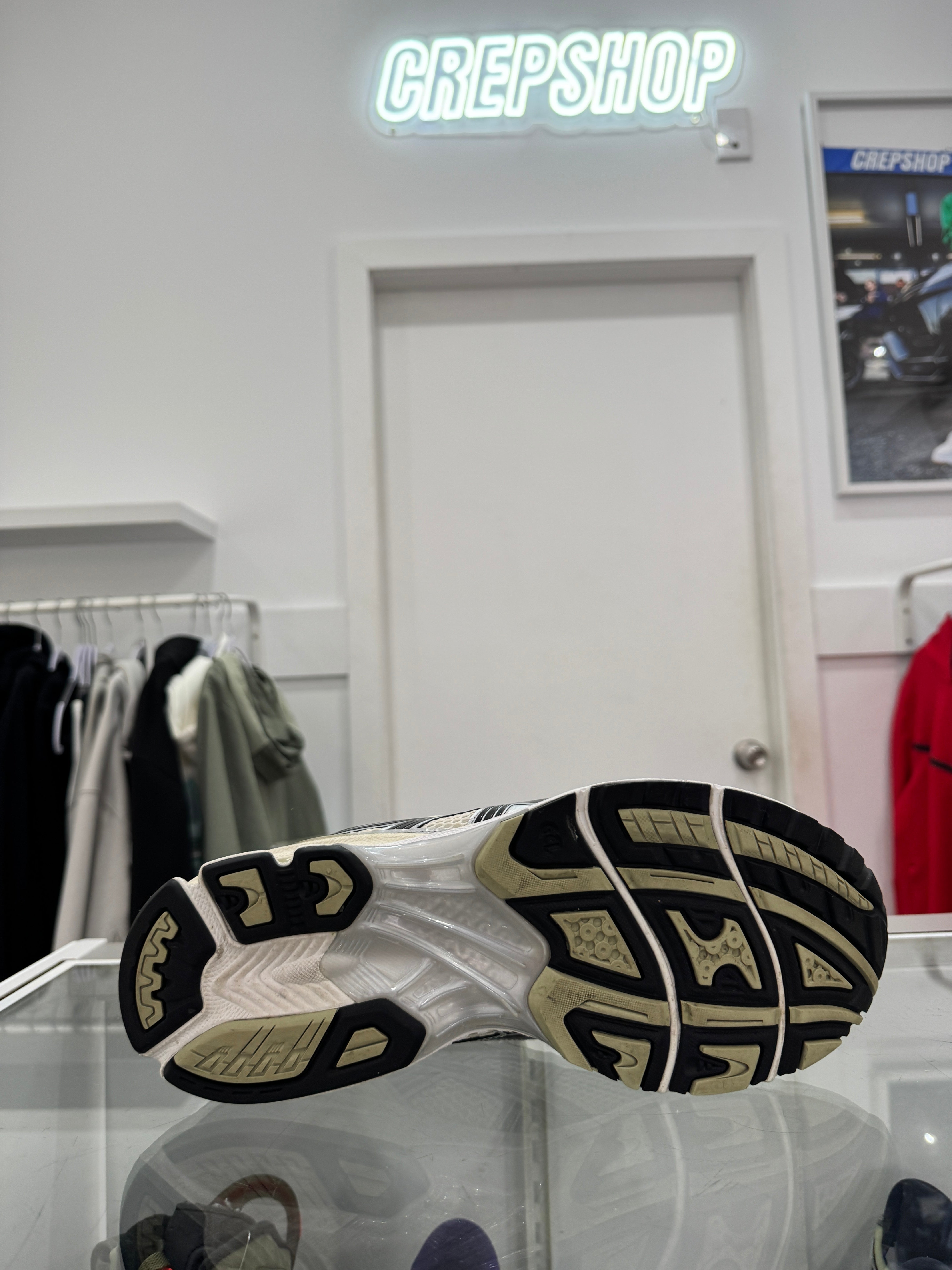 Used ASICS Gel-Kayano 14 Birch Pure Silver