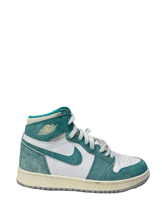 Used Jordan 1 High Turbo Green GS US 7Y - Women's 8.5