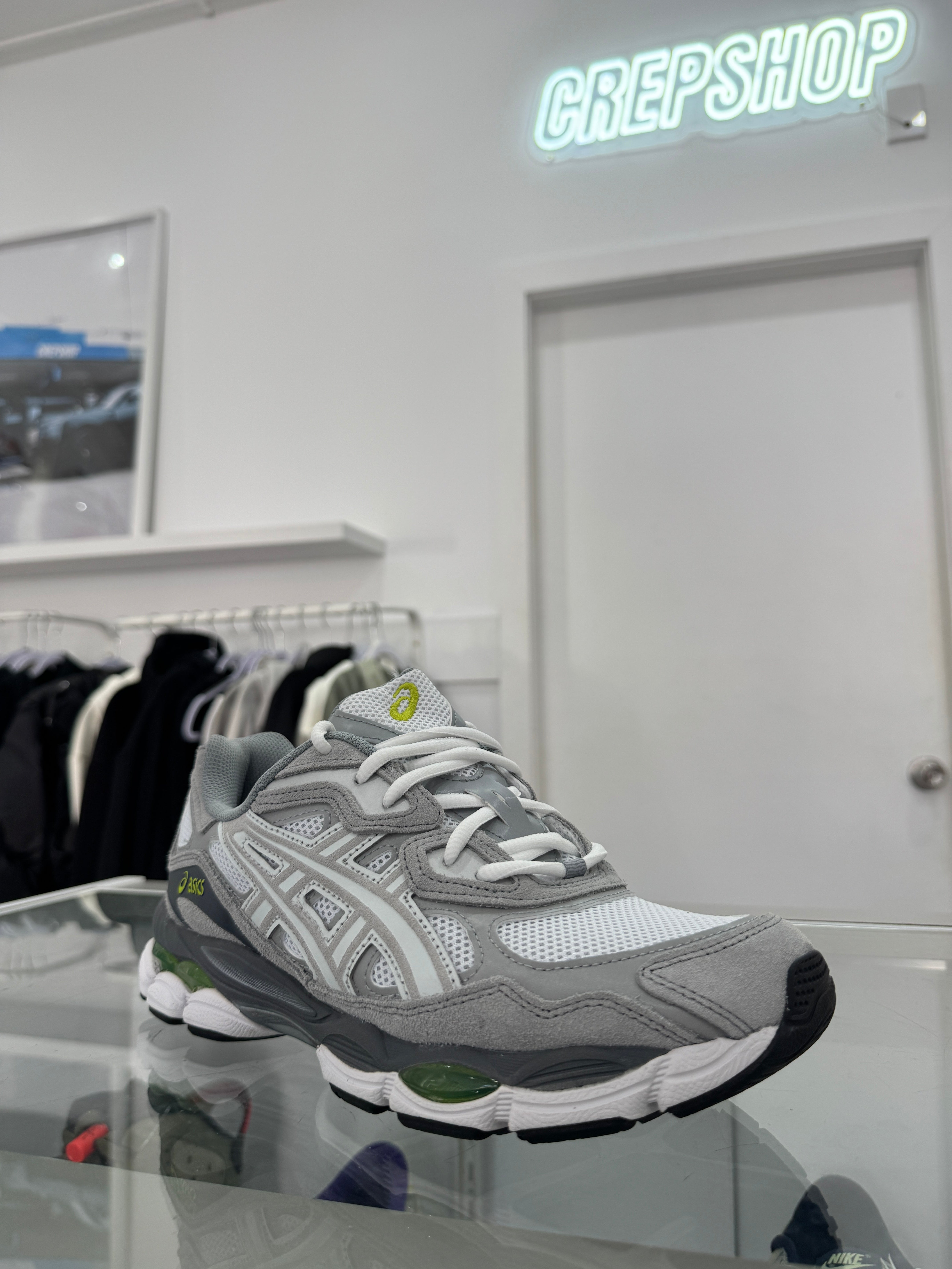 Used ASICS Gel-NYC White Glacier Grey